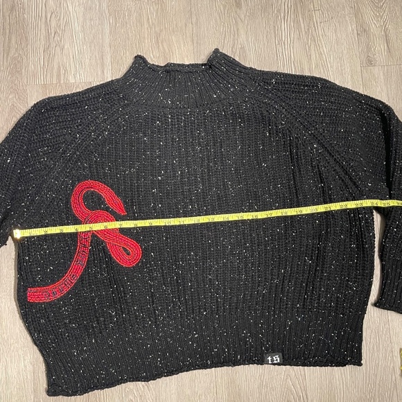 Reputation Knit Sweater, New Xmas Rep Mockneck - Picture 7 of 9